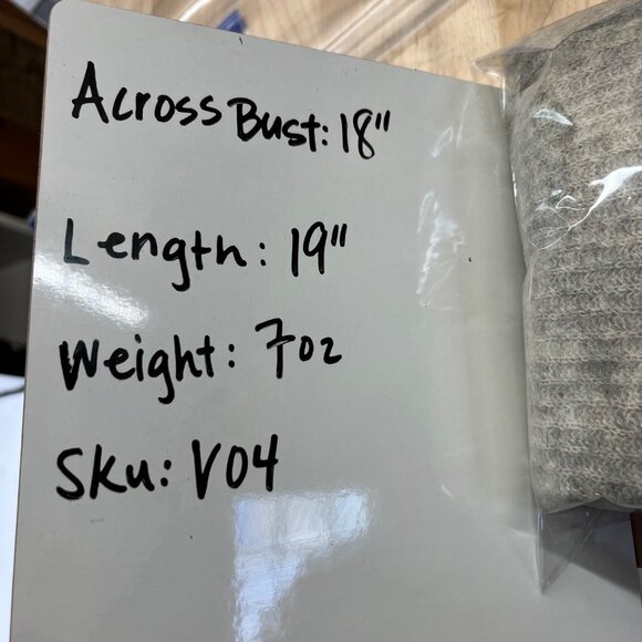 Everlane Alpaca Wool Blend Mock Neck Sweater Gray Size XS - Picture 8 of 8